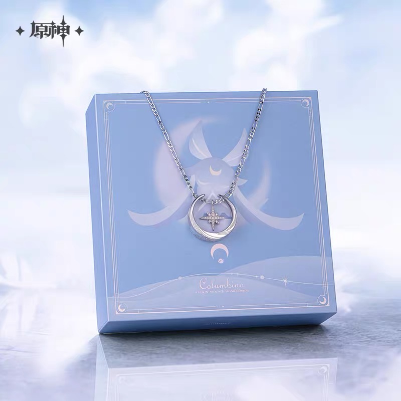 Official Merchandise Anime - สินค้าของแท้จาก miHoYo Official Genshin Impact ชุดแหวนและสร้อยคอ