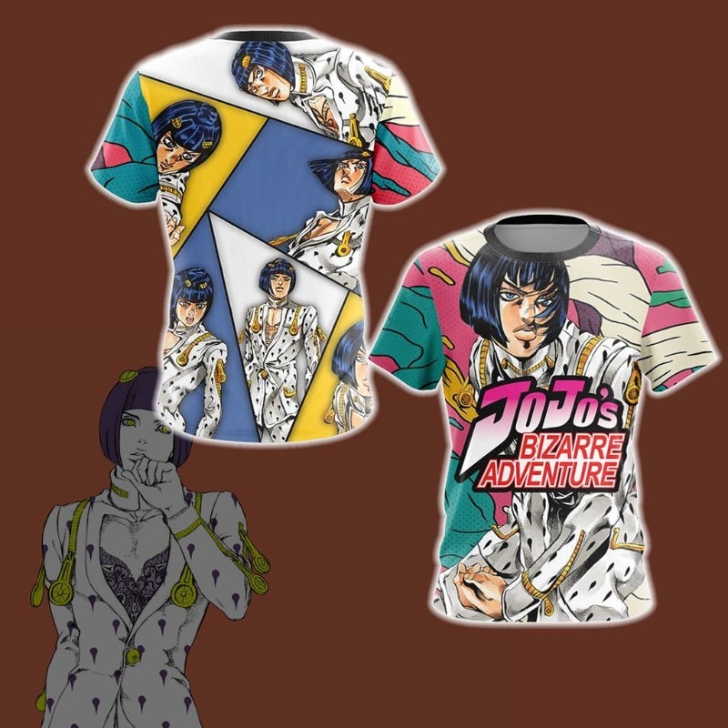 Jojo Anime Merchandise - 2026 ใหม่ JOJO Golden Wind Bruno