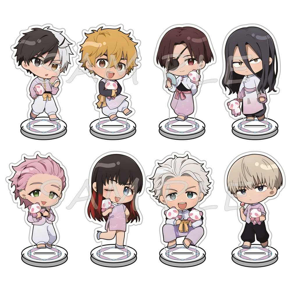 Windbreaker Anime Merchandise - วินด์เบรกเกอร์ ฟิกเกอร์อะคริลิกขนาด 10 ซม. พวงกุญแจเซเลอร์มารีน ของสะสมอนิเมะ