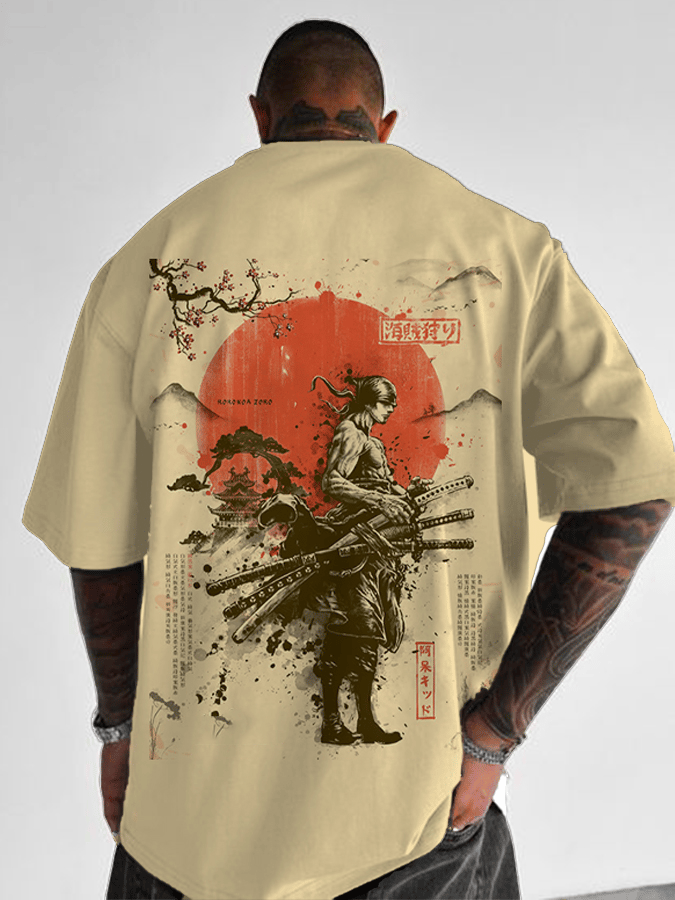เสื้อยืดลายการ์ตูนวันพีซ โซโล  - Zoro Anime Merchandise บทวิจารณ์และราคา