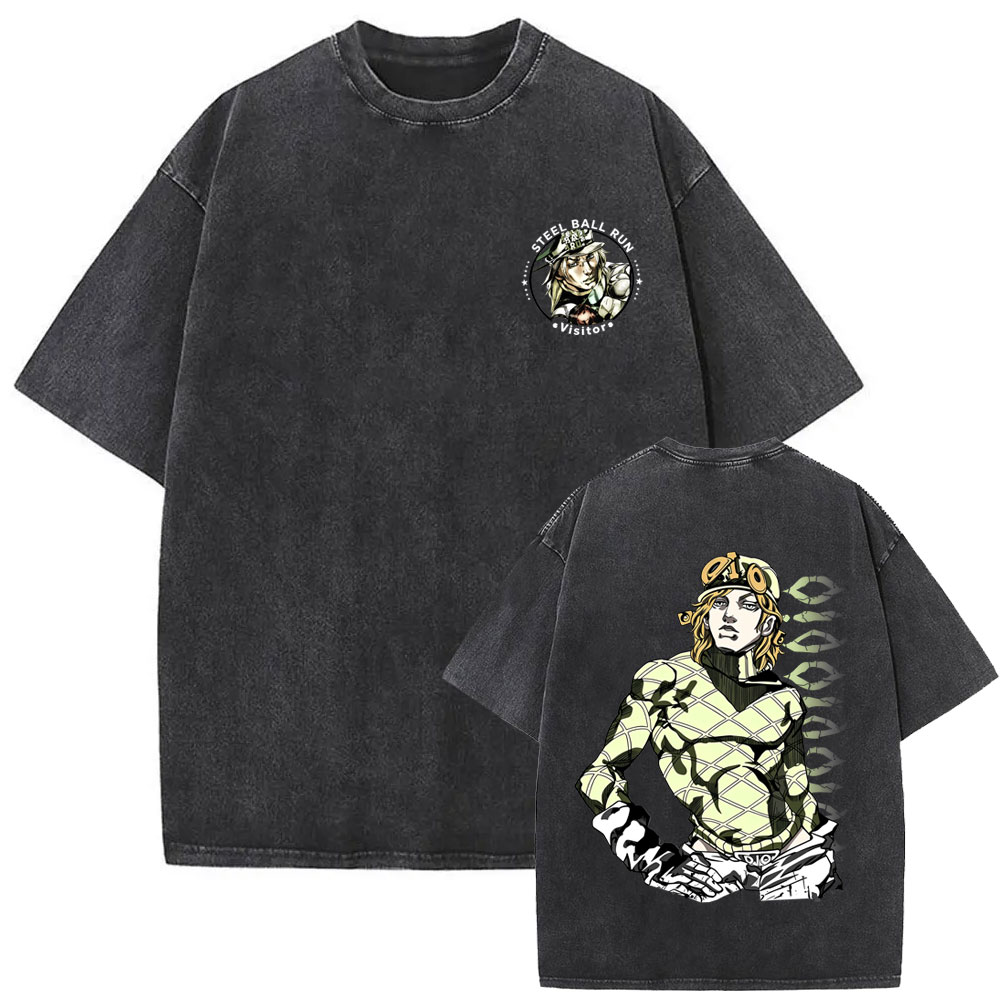 เสื้อยืดวินเทจลายอนิเมะ Jojo B - Jojo Anime Merchandise บทวิจารณ์และราคา