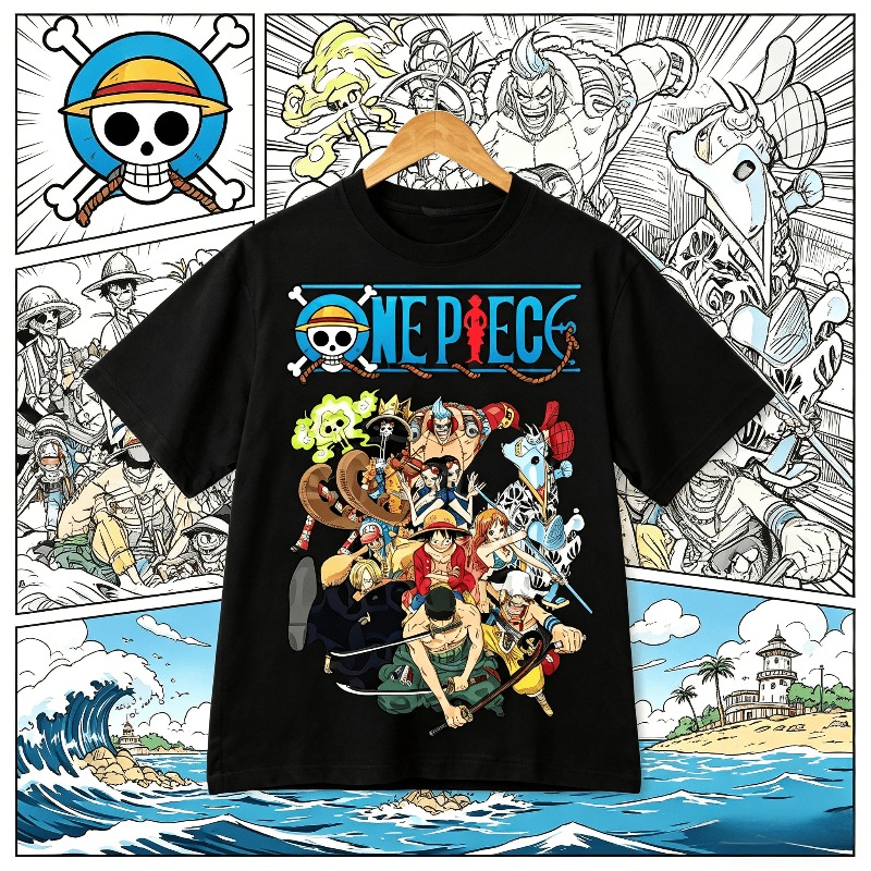 วันพีชอะนิเมะญี่ปุ่นพิมพ์เสื้อ - Zoro Anime Merchandise บทวิจารณ์และราคา
