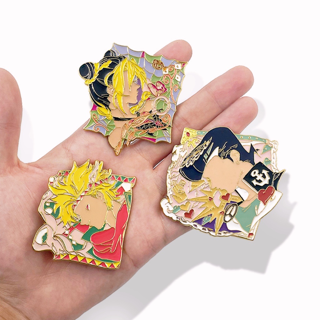 เข็มกลัดเคลือบรูปการ์ตูนโจโจ้แ - Jojo Anime Merchandise บทวิจารณ์และราคา