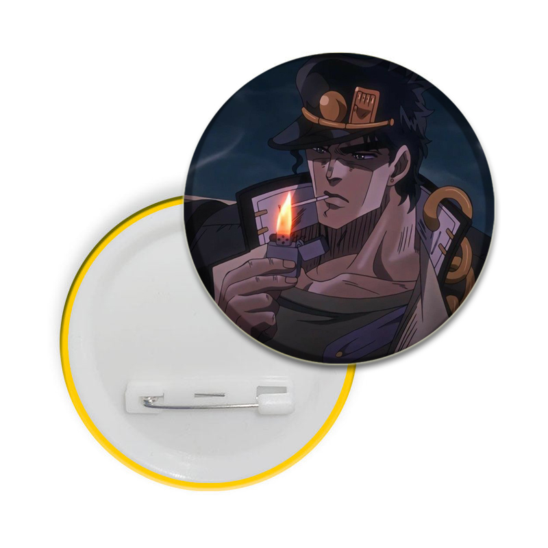 32/44/58 มม.ผจญภัย JoJo Bizarr - Jojo Anime Merchandise บทวิจารณ์และราคา