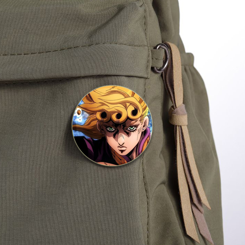 32/44/58 มม.ผจญภัย JoJo Bizarr - Jojo Anime Merchandise บทวิจารณ์และราคา