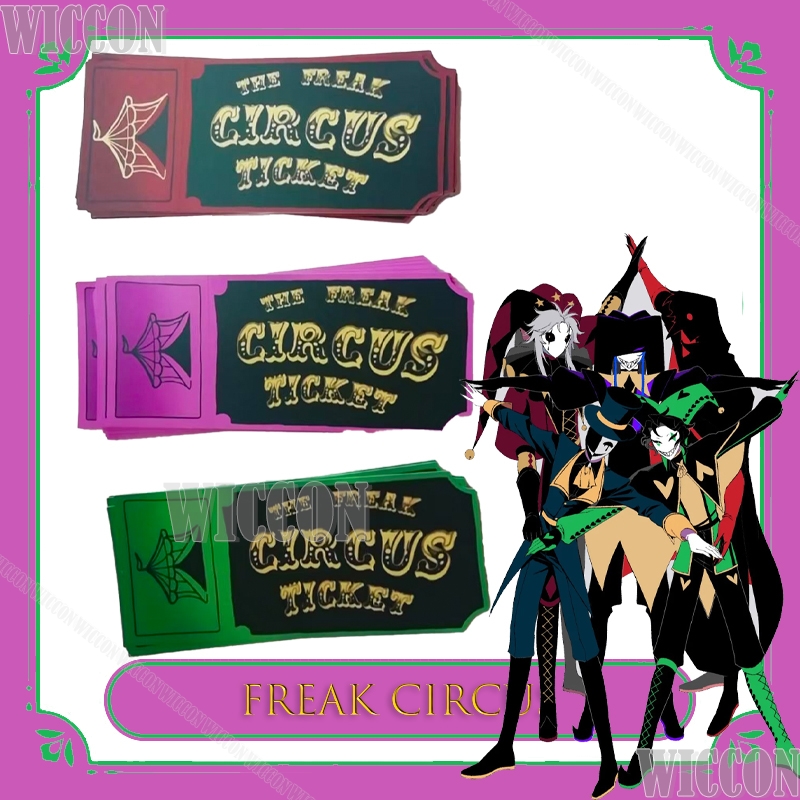 บัตรเข้าชมงาน Freak Circus สีแ - Anime Merchandise Women บทวิจารณ์และราคา